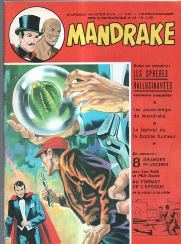 Mandrake numero 378: Les spheres hallucinantes