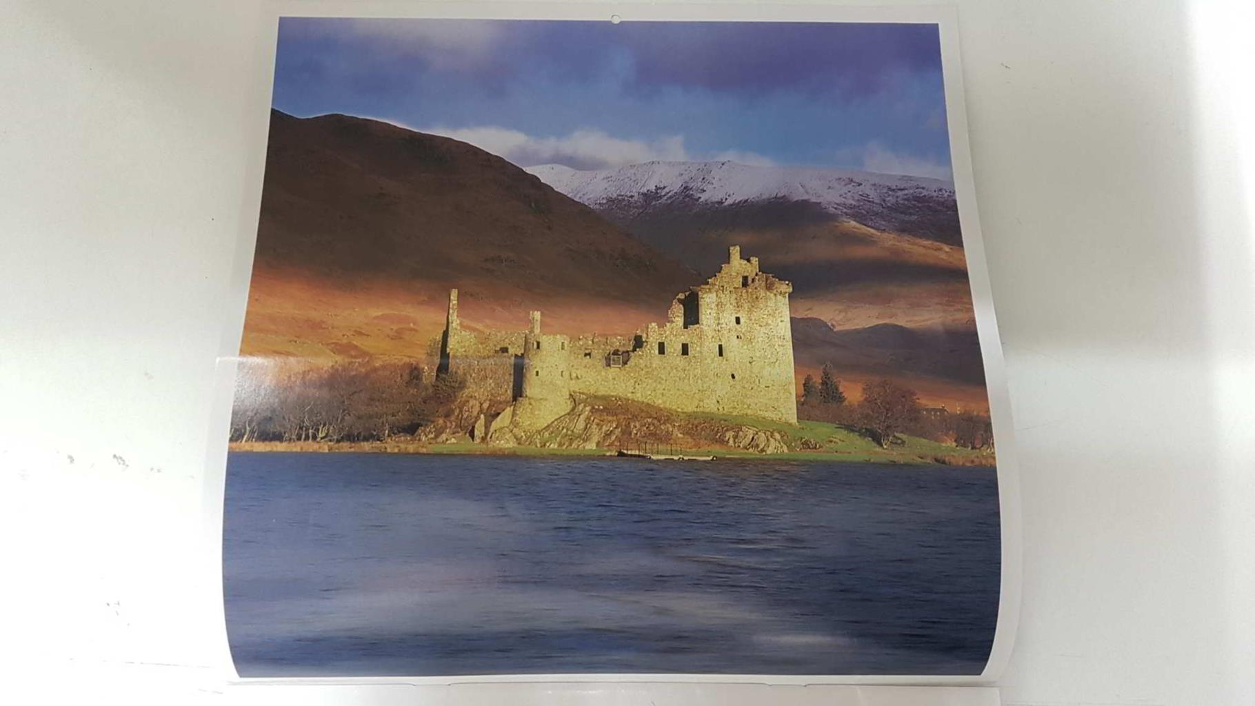 Calendario / Kalender / Calendrier / Calendar: 2011 : Castles (castillos) - lamina 01, Kilchurn Castle