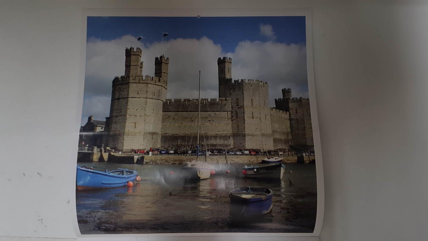 Calendario / Kalender / Calendrier / Calendar: 2011 : Castles (castillos) - lamina 03, Carnarvon Castle