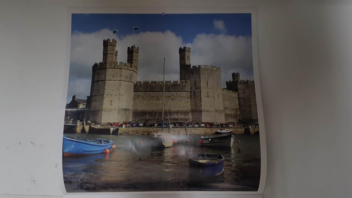 Calendario / Kalender / Calendrier / Calendar: 2011 : Castles (castillos) - lamina 03, Carnarvon Castle