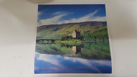 Calendario / Kalender / Calendrier / Calendar: 2011 : Castles (castillos) - lamina 10, Eilean Donan Castle
