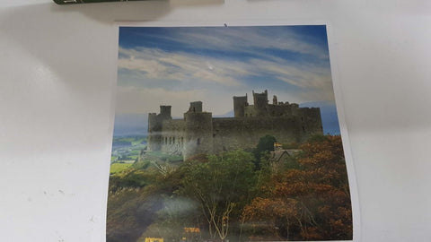 Calendario / Kalender / Calendrier / Calendar: 2011 : Castles (castillos) - lamina 11, Harlech Castle