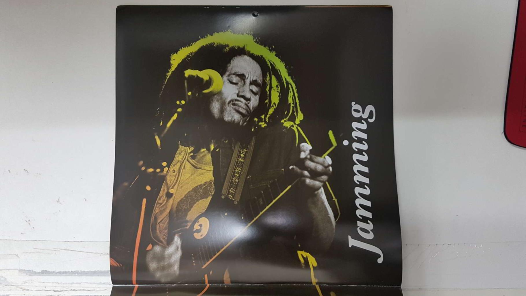 Calendario / Kalender / Calendrier / Calendar: 2011 : Bob Marley - lamina 12, Jamming