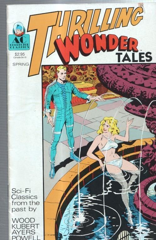 Thrilling Wonder Tales: spring (leve defecto cubierta encima letra G segun imagen)
