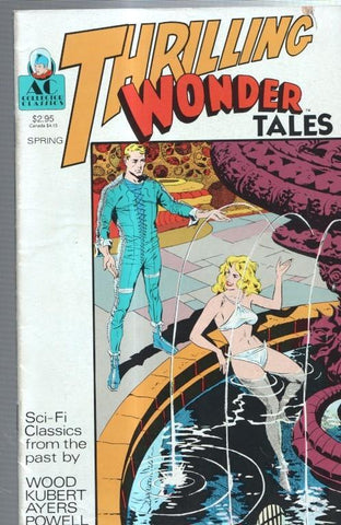 Thrilling Wonder Tales: spring (leve defecto cubierta encima letra G segun imagen)