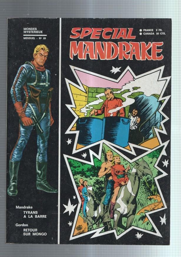 Special Mandrake mensual numero 89: Tyrans a la barre