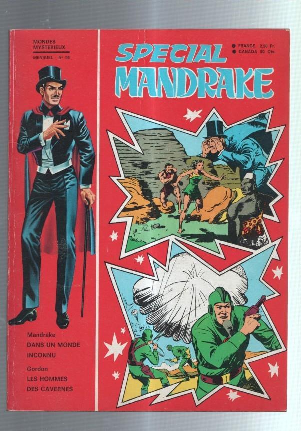 Special Mandrake mensual numero 98: Dans un monde inconnu