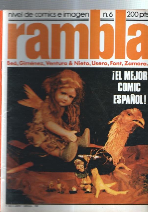Rambla revista de comic numero 06: Androstar leyenda espacial de Tomas Marco