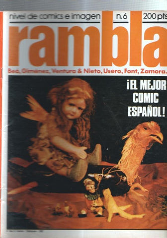 Rambla revista de comic numero 06: Androstar leyenda espacial de Tomas Marco