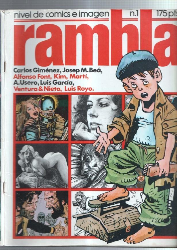 Rambla revista de comic numero 01: La esfera cubica de Bea