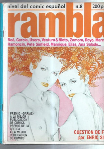 Rambla revista de comic numero 08: Androstar leyenda espacial de Tomas Marco