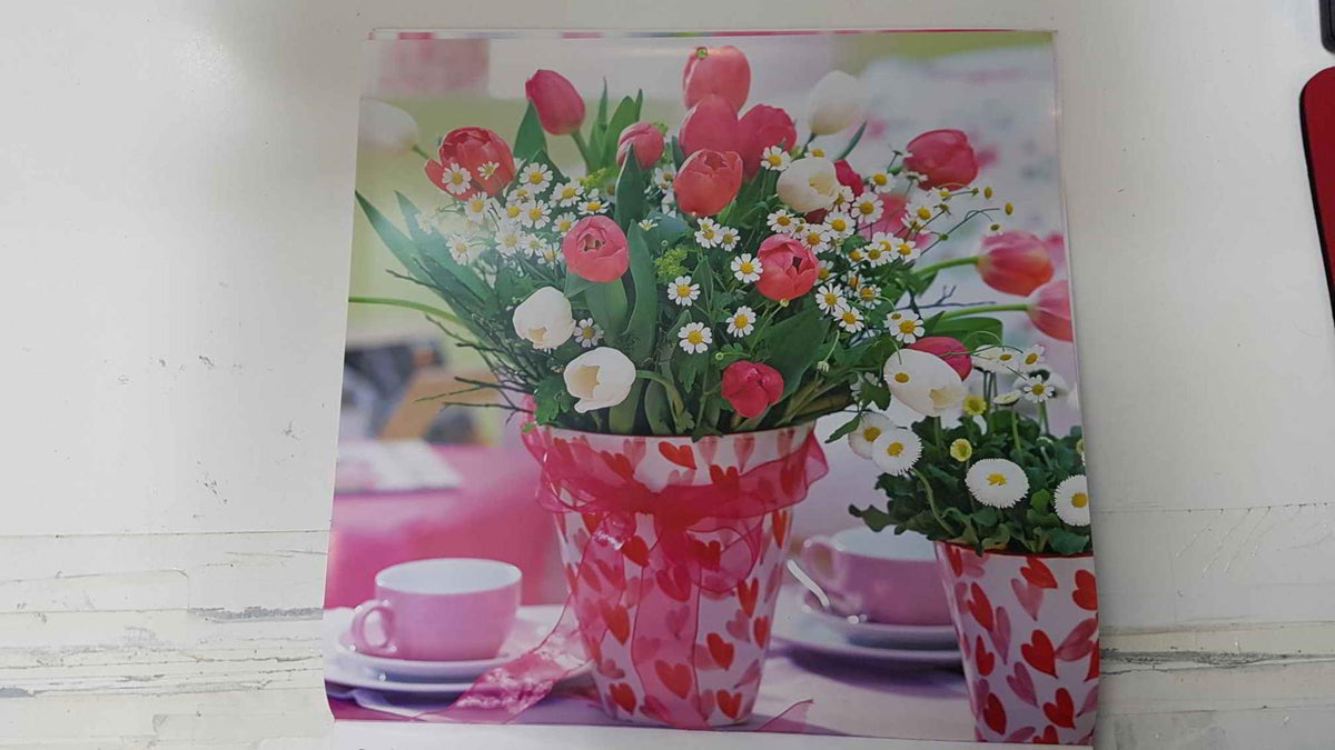 Calendario / Kalender / Calendrier / Calendar: 2011 : Roses (Rosas en maceta) - lamina 02, Tulip