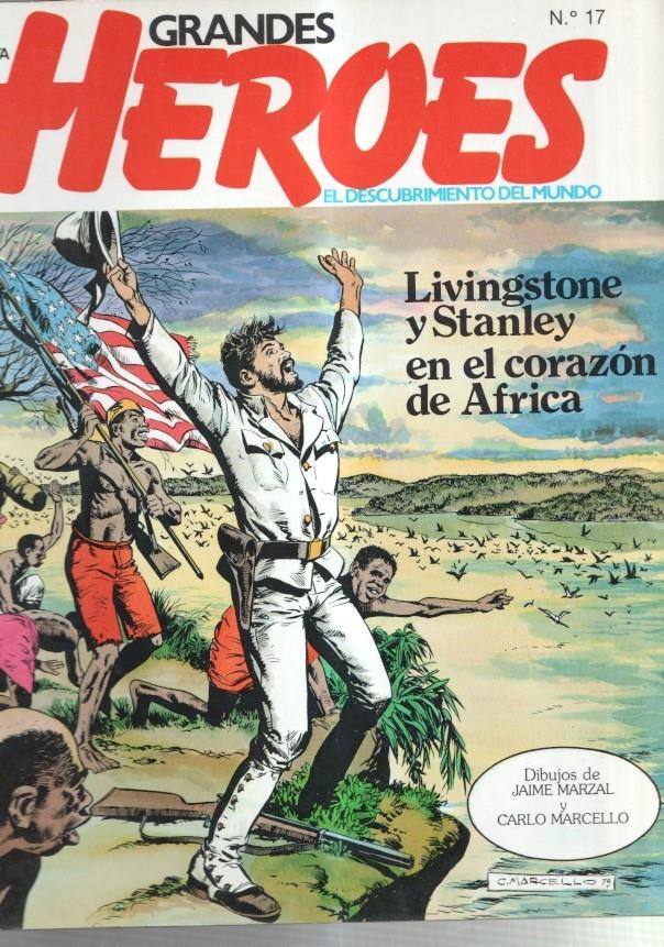 Planeta: Grandes Heroes numero 17: Livingstone - encuentro de Livingstone y Stanley