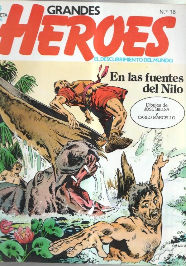 Planeta: Grandes Heroes numero 18: Stanley un reportero en Africa - En busca de las fuentes del Nilo