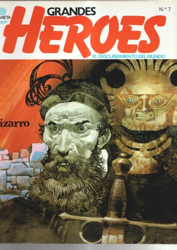 Planeta: Grandes Heroes numero 07: Pizarro en el corazon de los Andres - Pedro de Valdivia