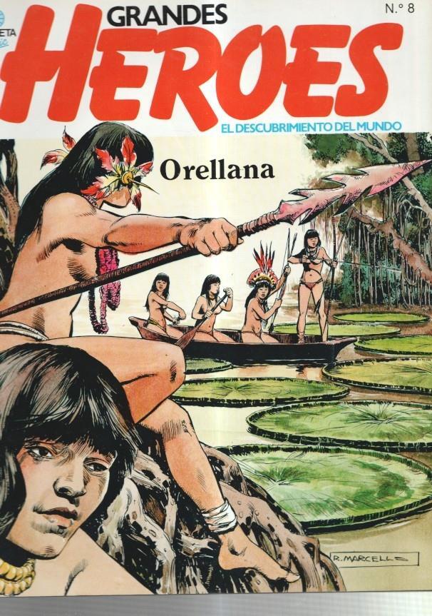 Planeta: Grandes Heroes numero 08: Orellana a orillas del amazona - Escala en Brasil