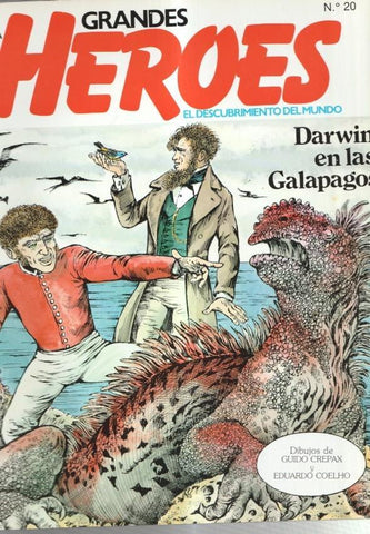 Planeta: Grandes Heroes numero 20: Charles Darwin naturalista alrededor del mundo