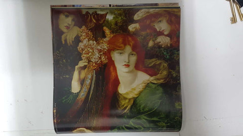 Calendario / Kalender / Calendrier / Calendar: 2011 : Angels in Art (arte de Angeles) - lamina 05, La Ghirlandata