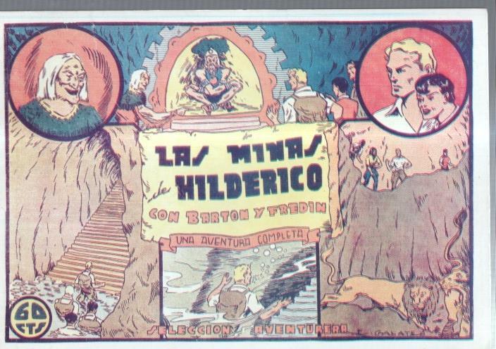 Facsimil: Seleccion de Aventuras: Barton y Fredin: Las minas de Hilderico