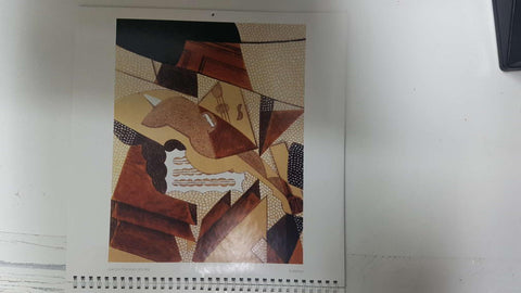 Calendario / Kalender / Calendrier / Calendar: 2011 : Cubism (cubismo) - lamina 03, Juan Gris (The violin)