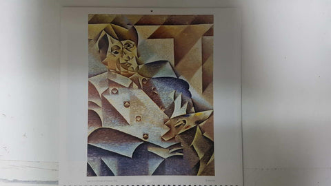 Calendario / Kalender / Calendrier / Calendar: 2011 : Cubism (cubismo) - lamina 06, Juan Gris (Portrait of Picasso)
