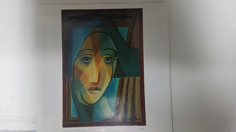 Calendario / Kalender / Calendrier / Calendar: 2011 : Cubism (cubismo) - lamina 08, Juan Gris (Face of a Harlequin)