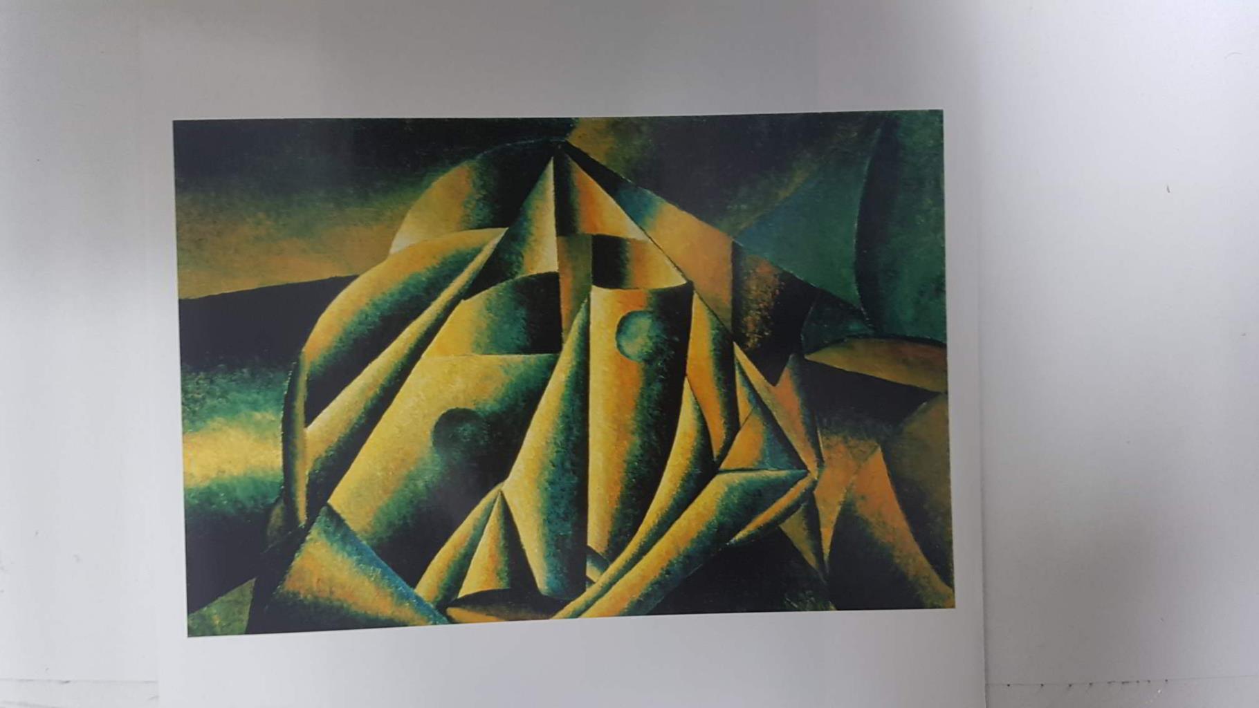 Calendario / Kalender / Calendrier / Calendar: 2011 : Cubism (cubismo) - lamina 11, Kazimir Malevich (Face of peasant girl)