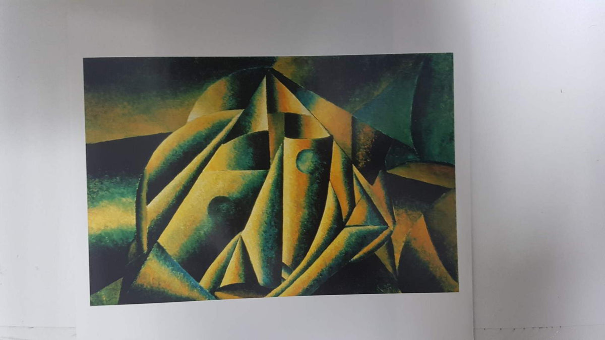 Calendario / Kalender / Calendrier / Calendar: 2011 : Cubism (cubismo) - lamina 11, Kazimir Malevich (Face of peasant girl)