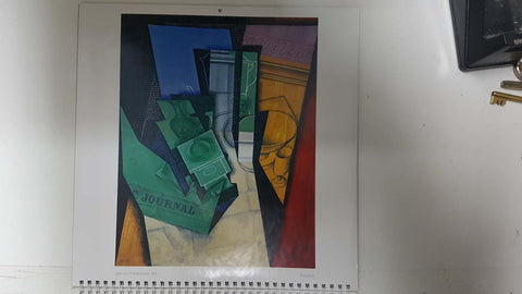 Calendario / Kalender / Calendrier / Calendar: 2011 : Cubism (cubismo) - lamina 01, Juan Gris