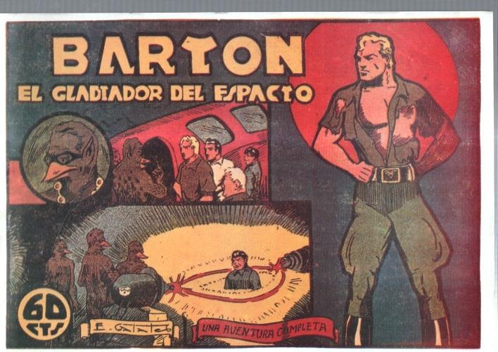 Facsimil: Seleccion de Aventuras: Barton y Fredin: El gladiador del espacio