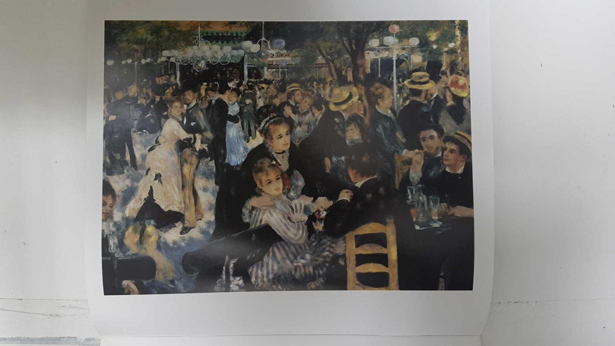 Calendario / Kalender / Calendrier / Calendar: 2011 : Auguste Renoir - lamina 01, Dance at the Moulin de la Galette