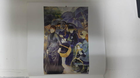 Calendario / Kalender / Calendrier / Calendar: 2011 : Auguste Renoir - lamina 04, The Umbrellas