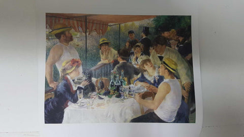 Calendario / Kalender / Calendrier / Calendar: 2011 : Auguste Renoir - lamina 07, Luncheon of the boating party
