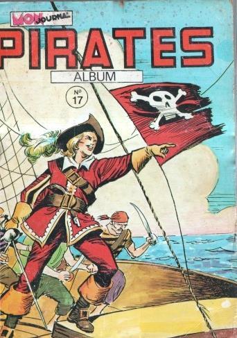 Album Pirates numero 17: Le Corsair Noir, Vir de Bor, Biorn le viking, Rik Erik
