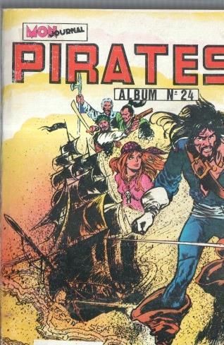 Album Pirates numero 24: Max des Iles, Le Vengeur, Lady Mystery