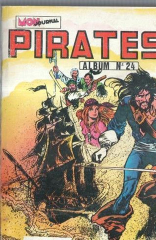 Album Pirates numero 24: Max des Iles, Le Vengeur, Lady Mystery