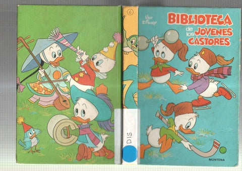 Walt Disney: Biblioteca de los jovenes Castores, edicion 1984 numero 06