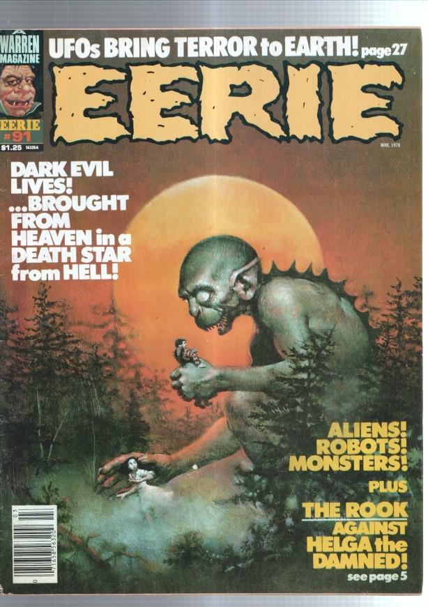 Revista comics en ingles EERIE numero 091: Luis Bermejo, Leo Duranona, 