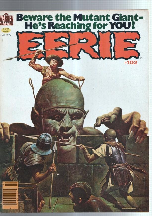 Revista comics en ingles EERIE numero 102: Moreno Casares, Leo Duranona