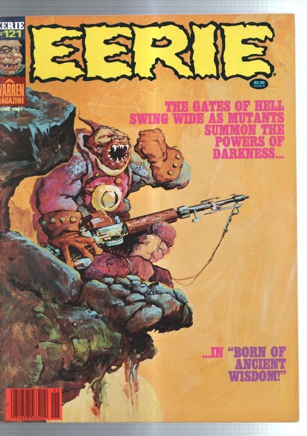Revista comics en ingles EERIE numero 121: Victor de la Fuente, Al Sanchez