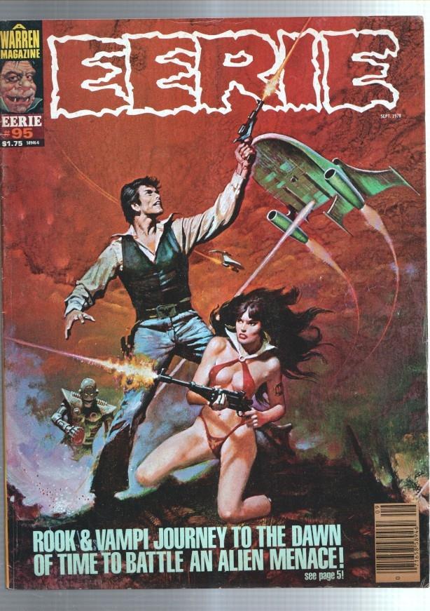 Revista comics en ingles EERIE numero 095: Luis Bermejo, Pablo Marcos, Jose Ortiz