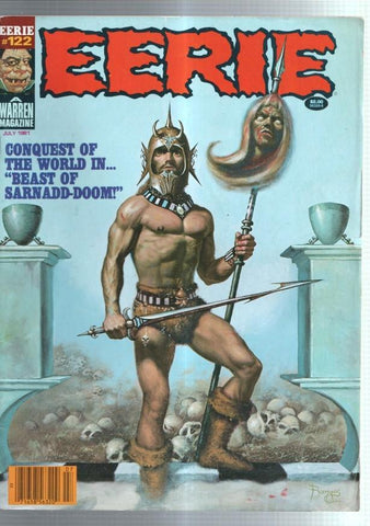Revista comics en ingles EERIE numero 122: Gonzalo Mayo, Val Mayerik