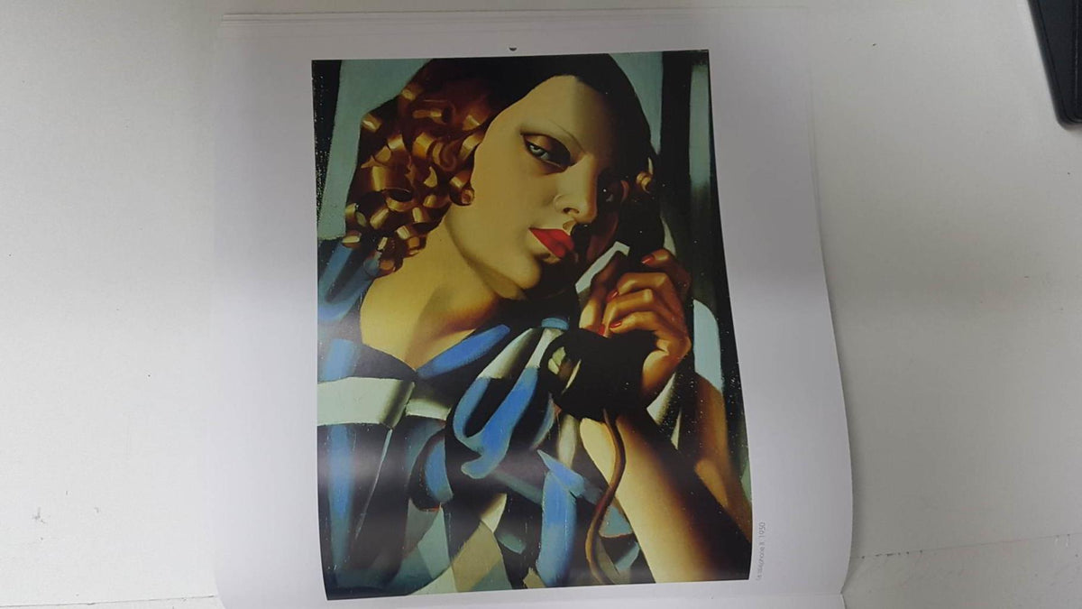 Calendario / Kalender / Calendrier / Calendar: 2011 : Tamara de Lempicka - lamina 04, Le telephone II
