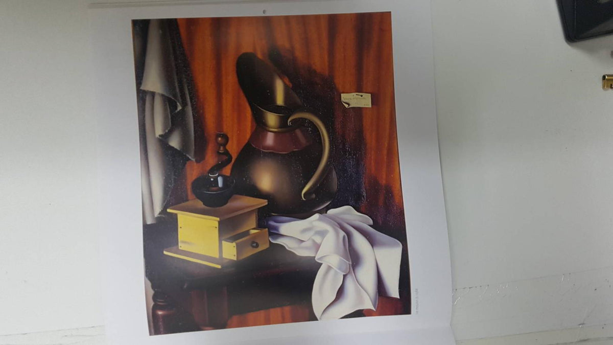 Calendario / Kalender / Calendrier / Calendar: 2011 : Tamara de Lempicka - lamina 07, Le moulin a cafe