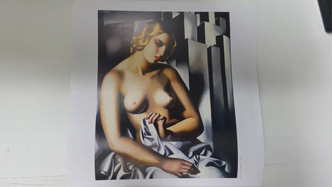 Calendario / Kalender / Calendrier / Calendar: 2011 : Tamara de Lempicka - lamina 11, Nu aux buildings