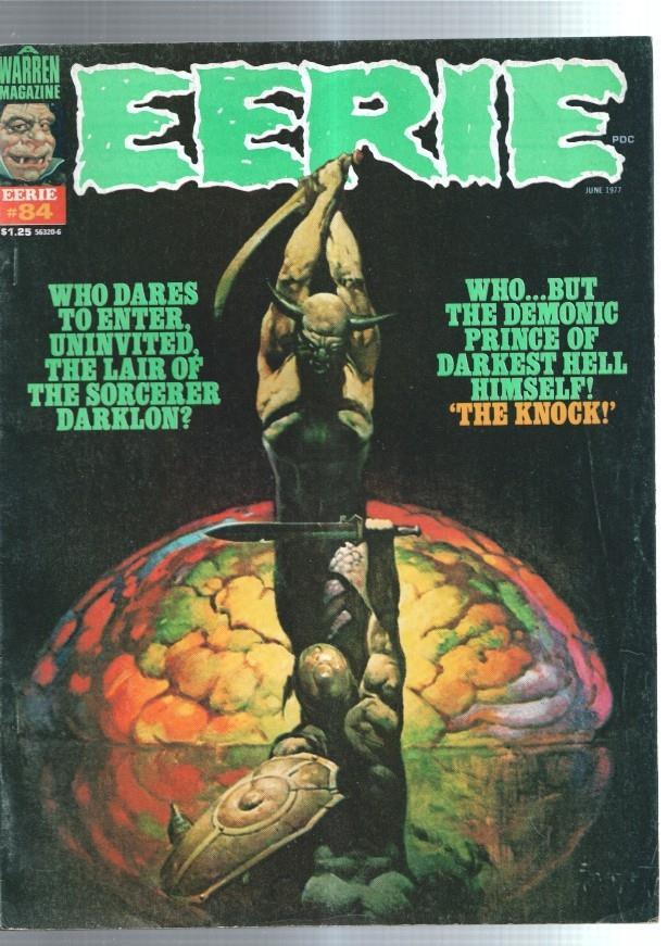 Revista comics en ingles EERIE numero 084: Jim Starlin, Luis Bermejo, Dan Green