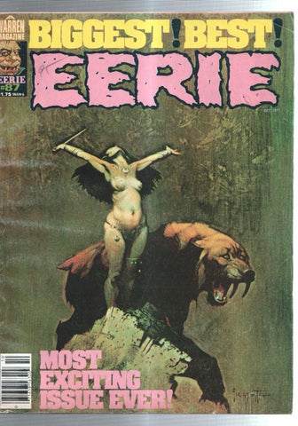 Revista comics en ingles EERIE numero 087: Richard Corben, Alex Nino