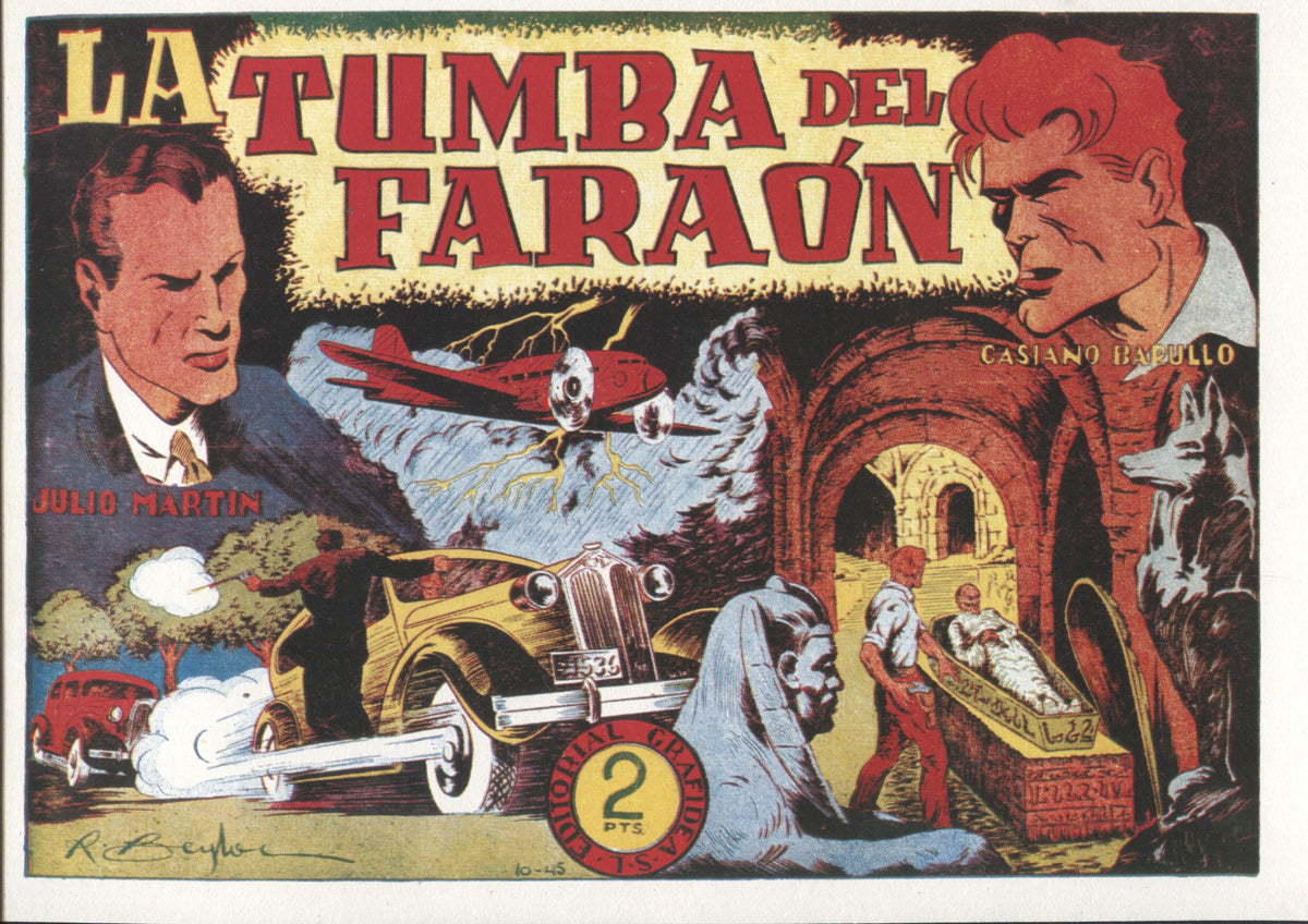 Casiano Barullo facsimil numero 10: La tumba del faraon