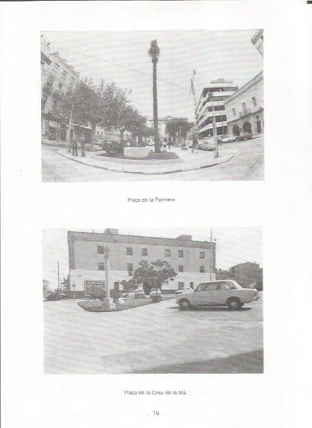 LAMINA 27089: Plaza de la Palmera y Plaza de la Creu de la Ma