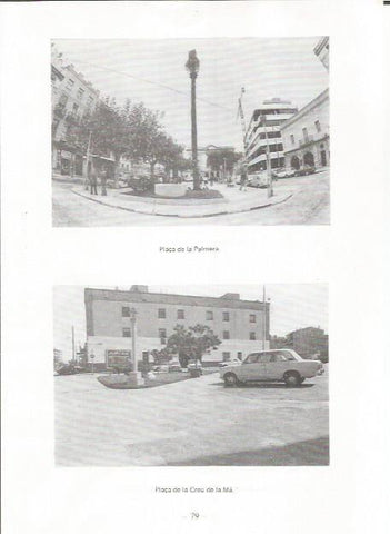 LAMINA 27089: Plaza de la Palmera y Plaza de la Creu de la Ma